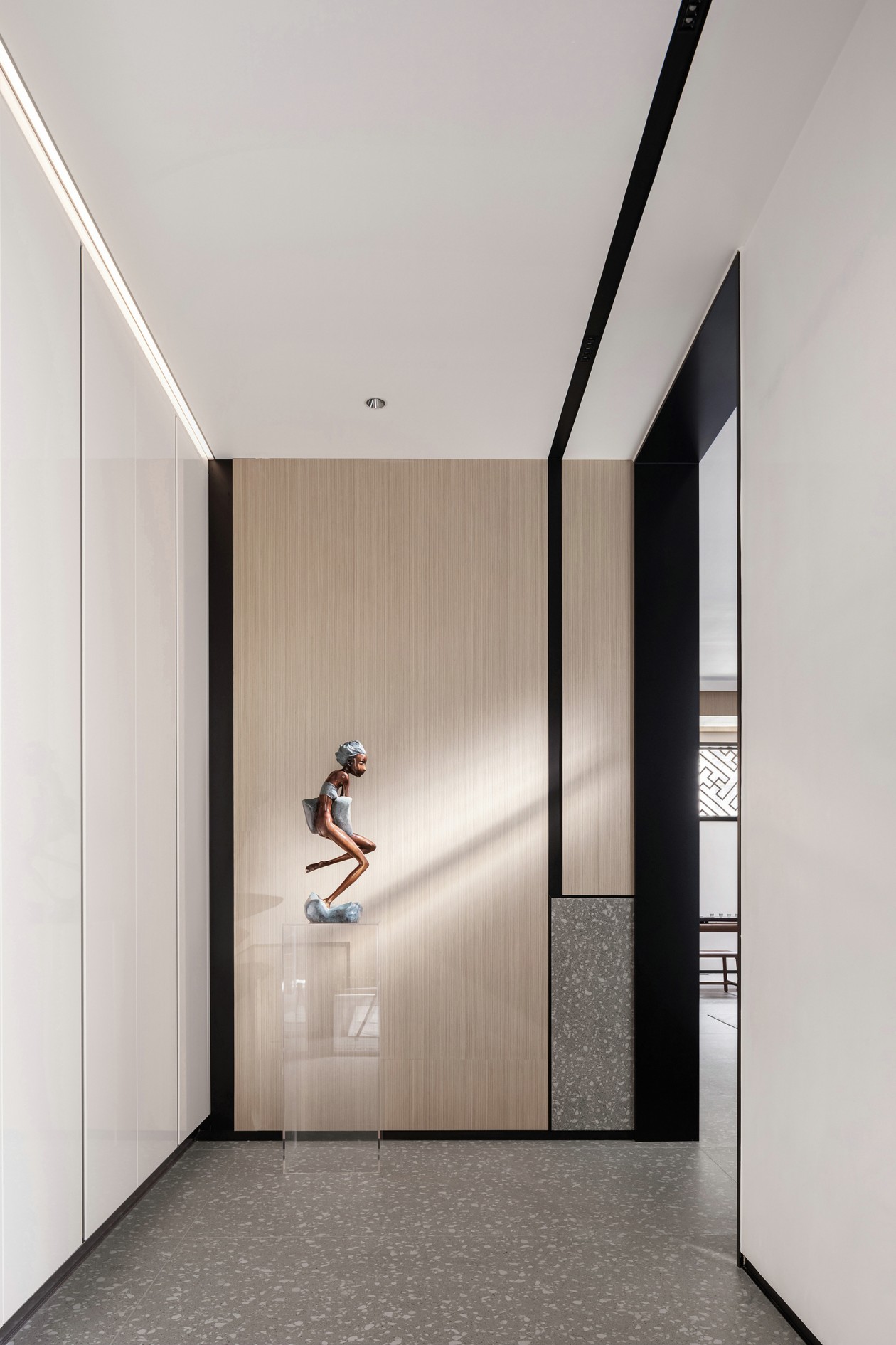 现代简约风格室内设计家装案例-玄关 现代简约风格室内设计家装案例-玄关