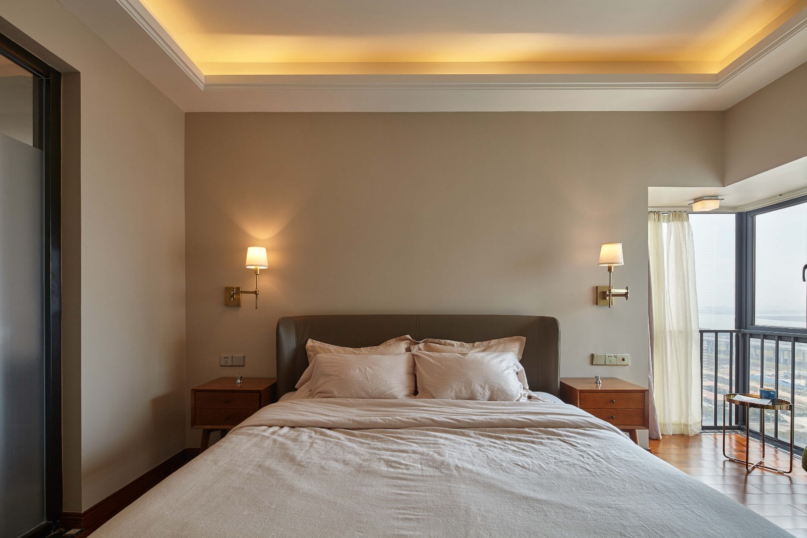 混搭风格家装设计室内装修效果图-卧室 混搭风格家装设计室内装修效果图-卧室